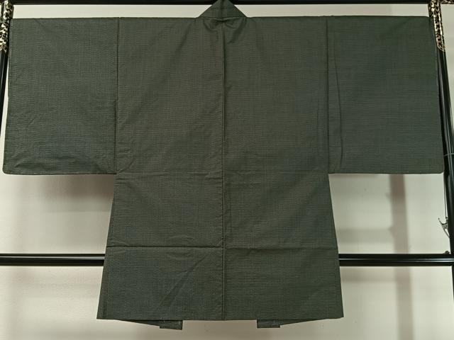 平和屋着物●男性　本場大島紬　アンサンブル　100亀甲　総詰め　正絹　逸品　未使用　CABD8056vp