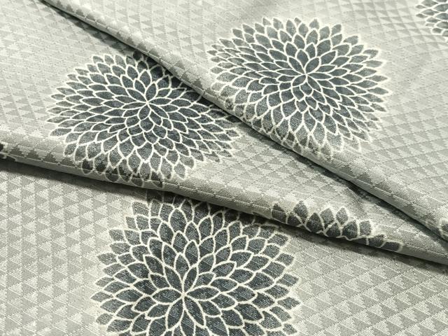 平和屋着物●長襦袢　無双仕立て　菊花文　正絹　逸品　CABD8063vp