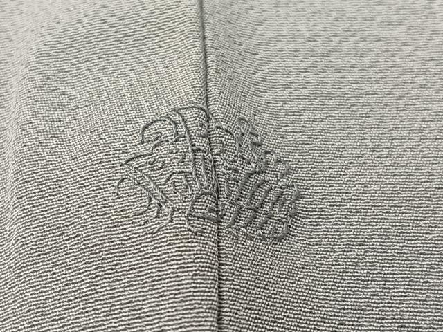 平和屋着物●上質な色無地　秘色色　正絹　逸品　CABD8065vp