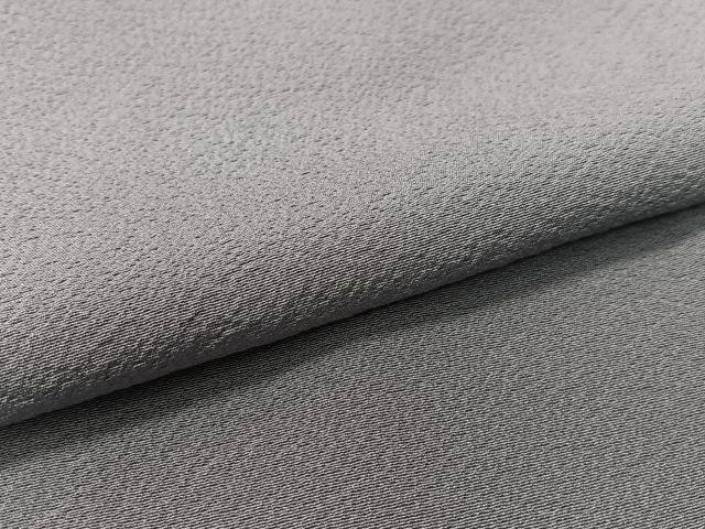 平和屋着物●上質な色無地　藍鼠色　正絹　逸品　未使用　CABD8066vp