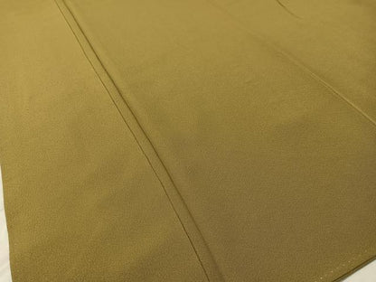 平和屋着物●ファッションデザイナー　花井幸子監修　色無地　桑染色　正絹　逸品　CABD8073vp