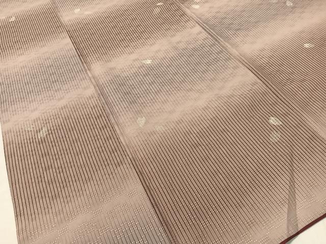 平和屋着物●小紋　花織　舞桜　洗える着物　CABD8085vp