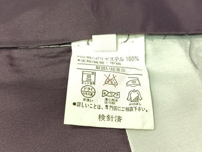平和屋着物●小紋　市松柄　洗える着物　CABD8088vp