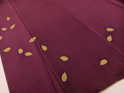 平和屋着物●訪問着　舞桜　金彩　正絹　逸品　CABD8103vp