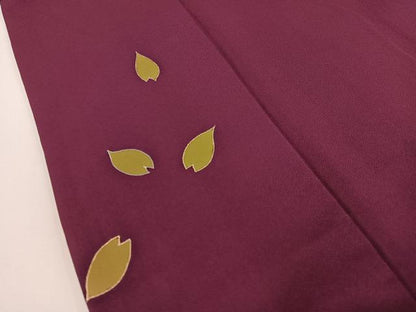 平和屋着物●訪問着　舞桜　金彩　正絹　逸品　CABD8103vp