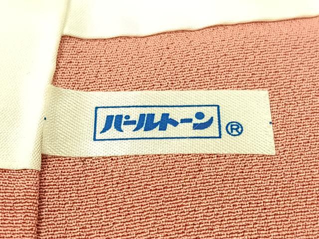 平和屋着物●訪問着　作家物　駒刺繍　花おとぎ　金彩　鬼しぼ縮緬　正絹　逸品　CABD8105vp