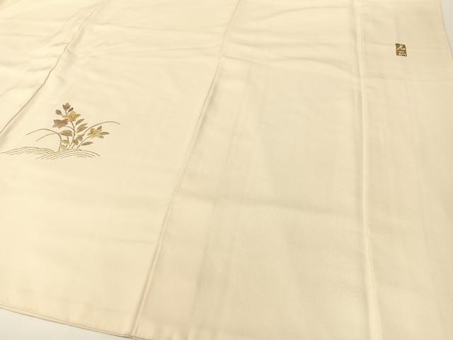 平和屋着物●金彩友禅　卓越技能者・名工・和田光正　訪問着　御所解花文　正絹　逸品　CABD8118vp