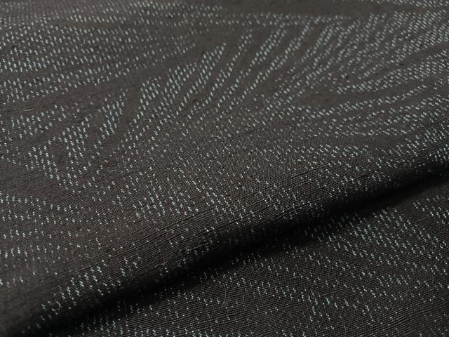 平和屋着物●結城紬　吉祥文様　正絹　逸品　CABD8119vp