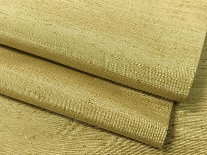 平和屋着物●上質な紬　色無地　利休色　正絹　逸品　CABD8125vp