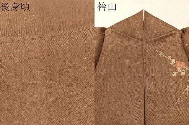 平和屋着物●訪問着　花篭文　金彩　正絹　逸品　CABD8127vp