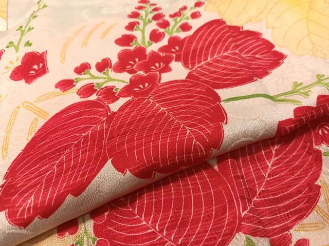 平和屋着物●アンティーク　大正ロマン　長襦袢　袷　桐　正絹　逸品　CABD8133vp