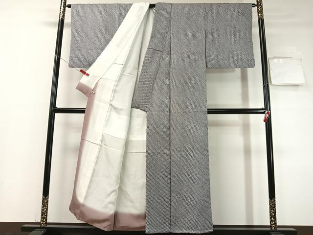 平和屋着物●大変加工の良い総絞り小紋　さが美扱い　正絹　逸品　CABD8135vp