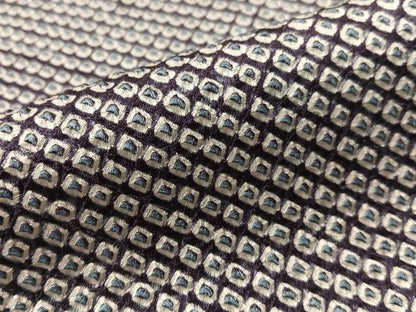 平和屋着物●大変加工の良い総絞り小紋　さが美扱い　正絹　逸品　CABD8135vp