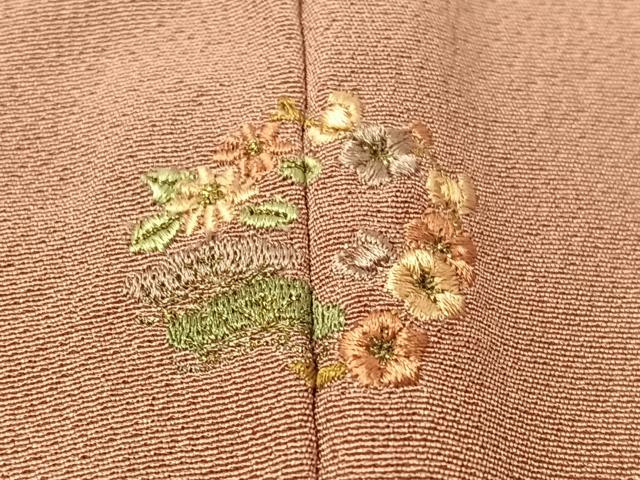 平和屋着物●訪問着　作家物　浜松文　暈し染め　金彩　正絹　逸品　CABD8156vp