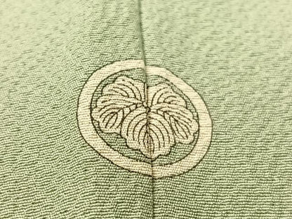 平和屋着物●本加賀友禅作家　梶山伸　色留袖　草花文　暈し染め　正絹　逸品　CABD8171vp