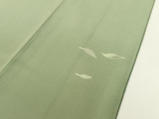 平和屋着物●本加賀友禅作家　梶山伸　色留袖　草花文　暈し染め　正絹　逸品　CABD8171vp