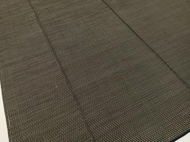 平和屋着物●男性　本場大島紬　アンサンブル　長襦袢セット　80亀甲　総詰め　正絹　逸品　未使用　CABD8182vp