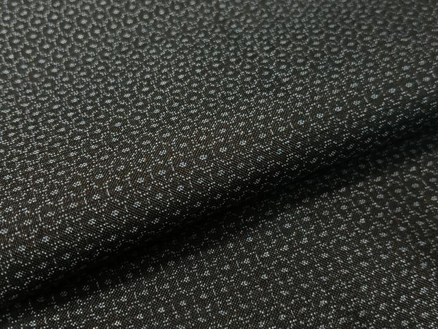 平和屋着物●男性　本場大島紬　アンサンブル　80亀甲　総詰め　正絹　逸品　CABD8185vp