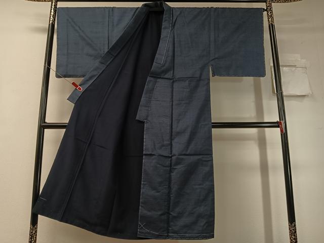 平和屋着物●男性　本場大島紬　アンサンブル　平朝雄作　100亀甲　総詰め　証紙付き　正絹　逸品　未使用　CABD8186vp