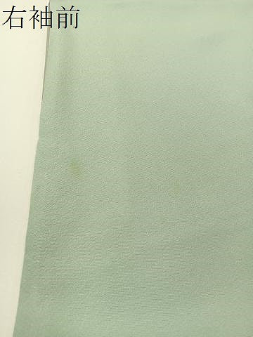平和屋着物●訪問着　短冊花文　暈し染め　金銀彩　正絹　逸品　CABD8197vp