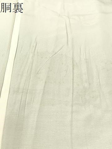 平和屋着物●結城紬　80亀甲　草花文　正絹　逸品　CABD8199vp