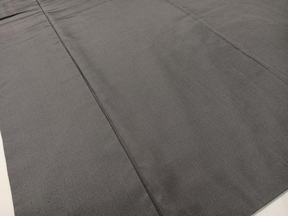 平和屋着物●男性　本場大島紬　薄鼠色　正絹　逸品　CABD8215vp