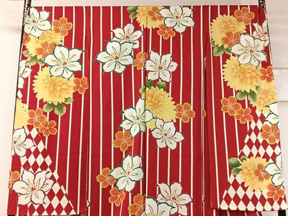 平和屋着物●豪華振袖　駒刺繍　舞花間道　金彩　仮絵羽　逸品　未使用　CABD8221vp