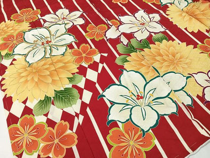 平和屋着物●豪華振袖　駒刺繍　舞花間道　金彩　仮絵羽　逸品　未使用　CABD8221vp