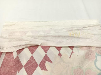 平和屋着物●豪華振袖　駒刺繍　舞花間道　金彩　仮絵羽　逸品　未使用　CABD8221vp