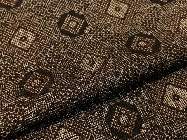 平和屋着物●本場大島紬　龍郷絣　吉祥文様　正絹　逸品　CABD8227vp