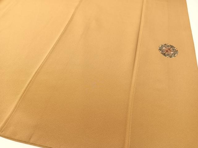 平和屋着物▼訪問着 総刺繍 鳳凰更紗丸文 金糸 正絹 逸品 CABD8239vp