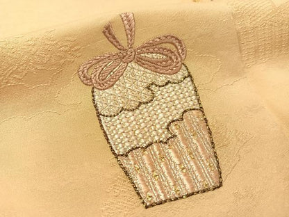 平和屋着物▼訪問着 総刺繍 駒刺繍 楽器 陶器 金銀糸 正絹 逸品 CABD8253vp