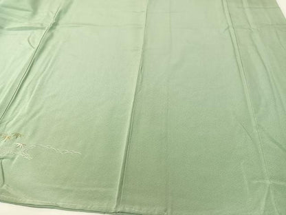 平和屋着物▼豪華色留袖　総刺繍　駒刺繍　雲取り松竹梅花文　暈し染め　金銀糸　正絹　逸品　未使用　CABD8299vp