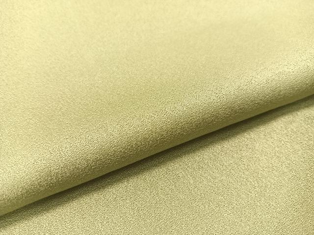 平和屋着物●上質な色無地　柳茶色　正絹　逸品　CABD8306vp