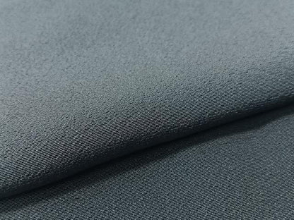 平和屋着物●上質な色無地　深縹色　正絹　逸品　CABD8316vp