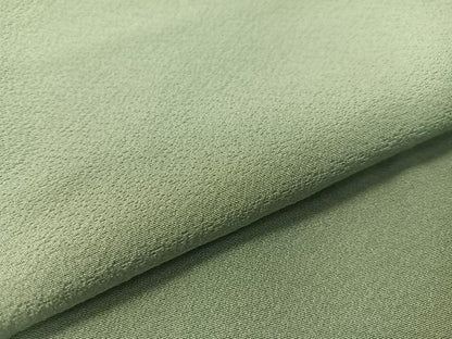 平和屋着物●上質な色無地　千草色　正絹　逸品　CABD8321vp