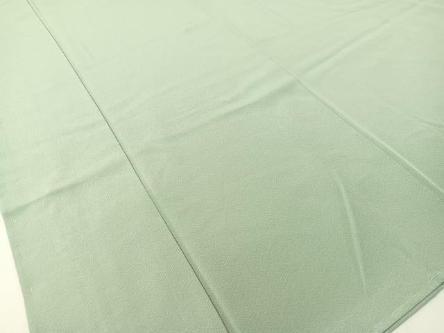 平和屋着物●上質な色無地　白藍色　正絹　逸品　未使用　CABD8324vp