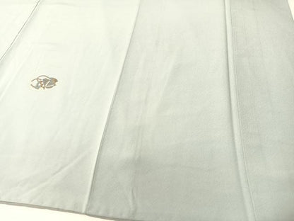 平和屋着物●訪問着　手描き　雪輪糸巻き舞桜　暈し染め　正絹　逸品　CABD8330vp