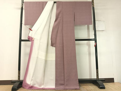 平和屋着物●江戸小紋　鮫小紋柄　ロング丈　正絹　逸品　未使用　CABD8334vp