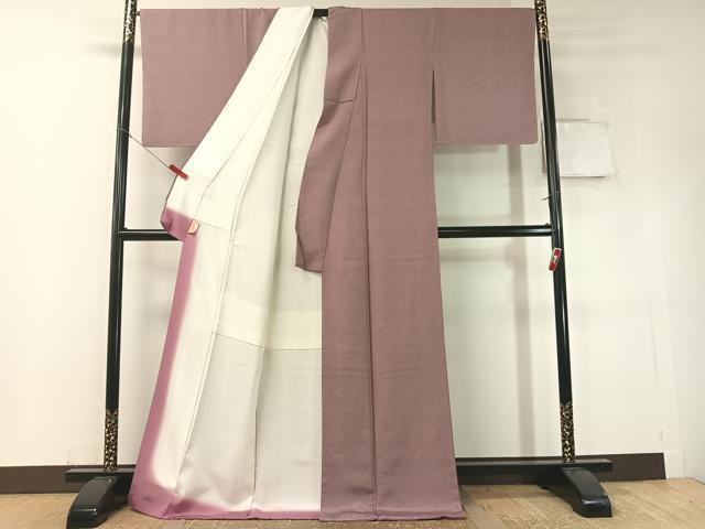 平和屋着物●江戸小紋　鮫小紋柄　ロング丈　正絹　逸品　未使用　CABD8334vp