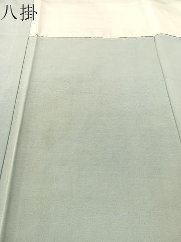 平和屋着物●上質な色無地　空色　正絹　逸品　CABD8338vp