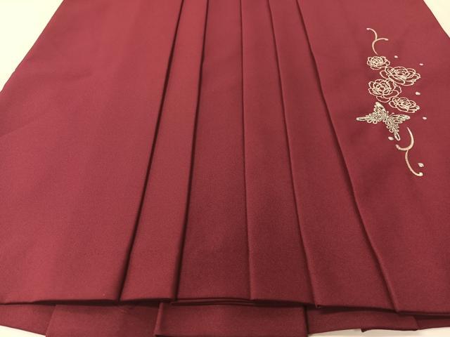 平和屋着物●女性　行燈袴　NICOLE　総刺繍　薔薇　舞蝶文　ラメ糸　洗える着物　CABD8360vp 平和屋着物○女性 行燈袴 NICOLE 総刺繍 薔薇 舞蝶文 ラメ