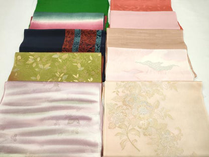 平和屋着物★和装小物　帯揚げ10枚セット　丹後ちりめん　正絹　逸品　CABD8419ju