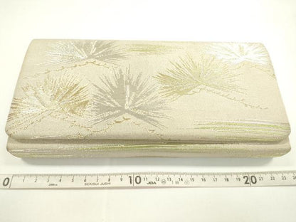 平和屋着物▼和装小物 和装バッグまとめて４点 ハンドバッグ 松文 吉祥文 クラッチ 金銀糸 逸品 CABD8502ju