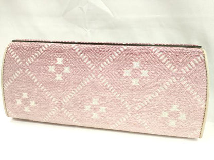 平和屋着物▼和装小物　和装バッグまとめて５点　ハンドバッグ　輪奈ビロード　縞　絣　逸品　CABD8509ju