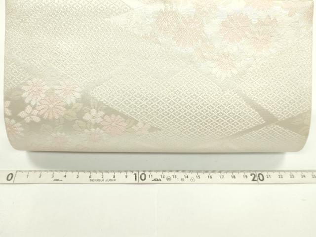平和屋着物▼和装小物 和装バッグまとめて３点 ハンドバッグ 菱花文 流水花舟文 金銀糸 逸品 CABD8617ju