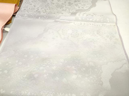 平和屋着物★和装小物　帯揚げ5枚セット　正絹　全て丹後ちりめん　逸品　未使用　CABD8653ju