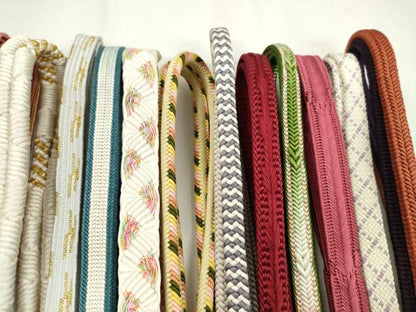 平和屋着物●和装小物　帯締め20本セット　高麗組　冠組　奈良組　礼装用　金糸　未使用あり　逸品　CABD8700ju