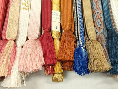 平和屋着物●和装小物　帯締め20本セット　高麗組　奈良組　大和組　礼装用　金銀糸　未使用多数　逸品　CABD8703ju