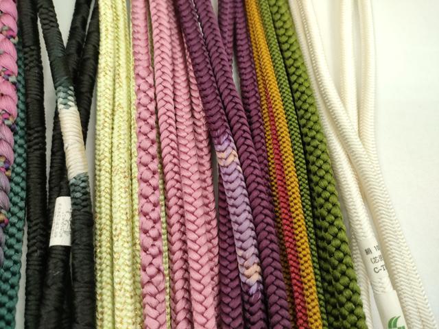 平和屋着物●和装小物　帯締め20本セット　高麗組　奈良組　鴨川組　礼装用　金糸　長尺あり　未使用あり　逸品　CABD8704ju